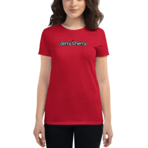 Women’s short sleeve t-shirt Jerry Cherry